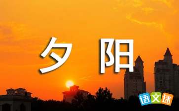 夕阳下的身影高一作文